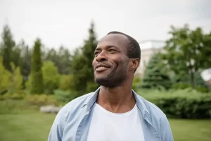 portrait-of-smiling-african-american-man-looking